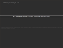 Tablet Screenshot of countycottage.de